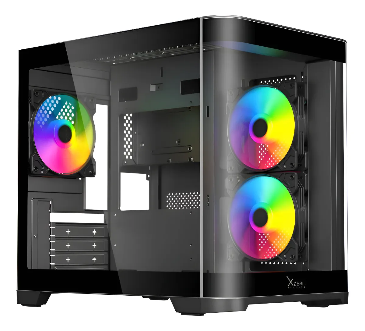 Gabinete Xzeal Mini-Tower Micro-ATX/Mini-ITX XZGAMC3B